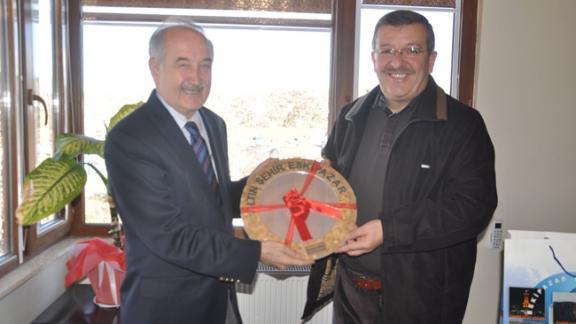 İl Milli Eğitim Müdürümüzün Eskipazar Belediye Başkanını Ziyareti