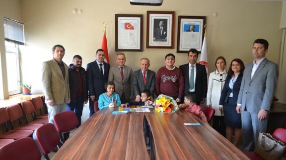 Karabük Belediyesi Özel Eğitim Uygulama Merkezi Öğrencileri Müdürlüğümüzü Ziyaret Etti