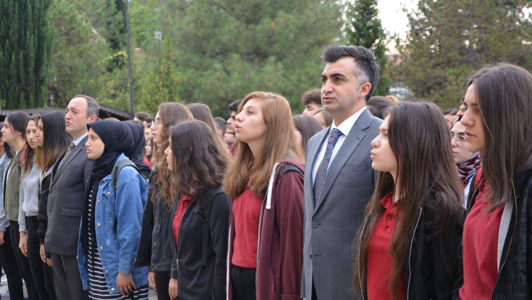İl Millî Eğitim Müdürümüz Haftaya Cumhuriyet Anadolu Lisesinde Başladı