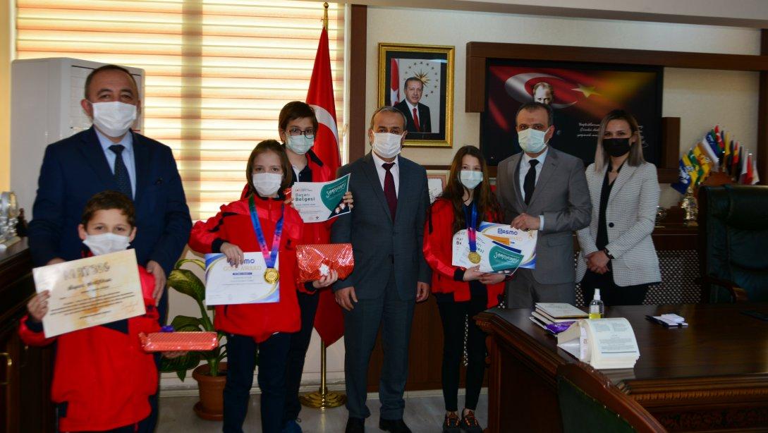 İlimiz Ortaokul Matematik Olimpiyat Takımından Türkiye Derecesi