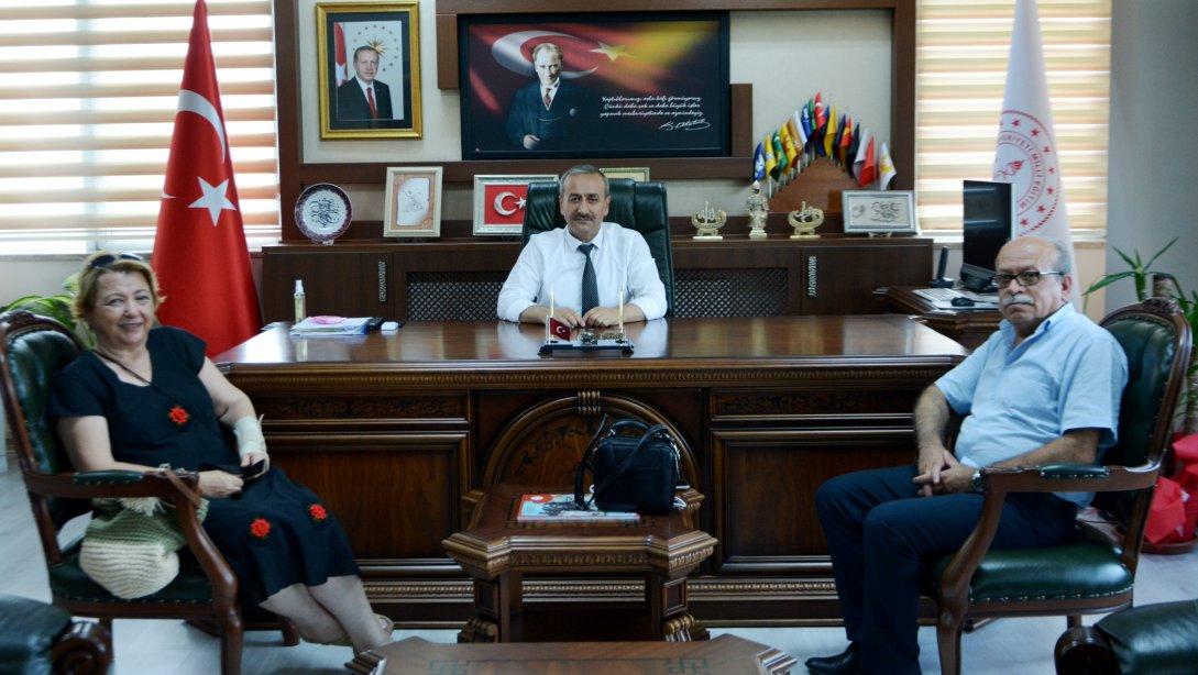 Safranbolu CHP İlçe Başkanı Bahtiyar ACAR İl Millî Eğitim Müdürümüz Nevzat AKBAŞ'ı Ziyaret Etti