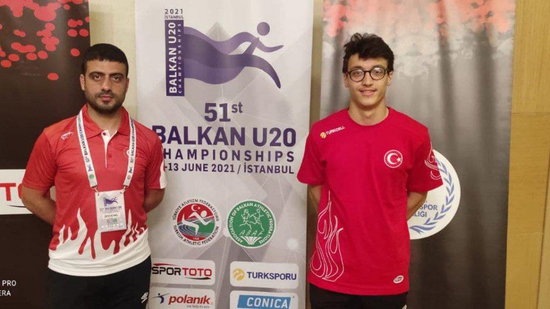 Fevzi Çakmak Anadolu Lisesi Öğrencimiz Taha ÖZAL Balkan Şampiyonu Oldu