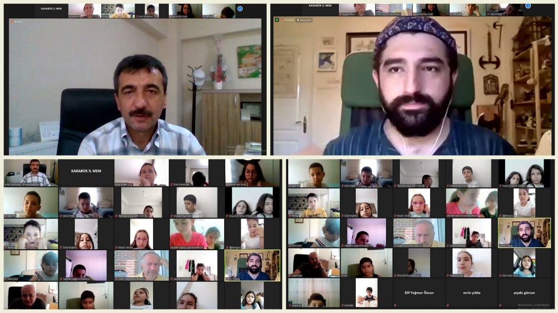 Şehit Metin Arslan İlkokulu Öğrencileri Yazar Melih TUĞTAĞ ile Söyleşi Geçekleştirdi