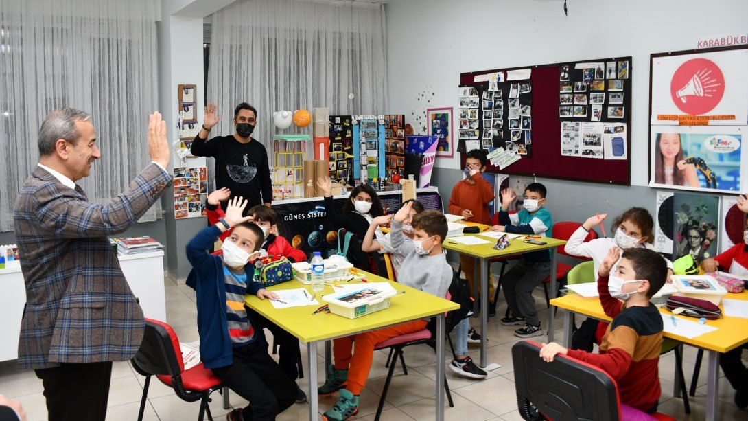 İl Millî Eğitim Müdürümüz Nevzat AKBAŞ'tan Karabük Bilim Sanat Merkezine Ziyaret