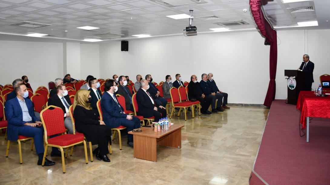 Kasım Ayı YÖGEP Toplantısı'nda Prof. Dr. Murat ŞİMŞEK'i Misafir Ettik