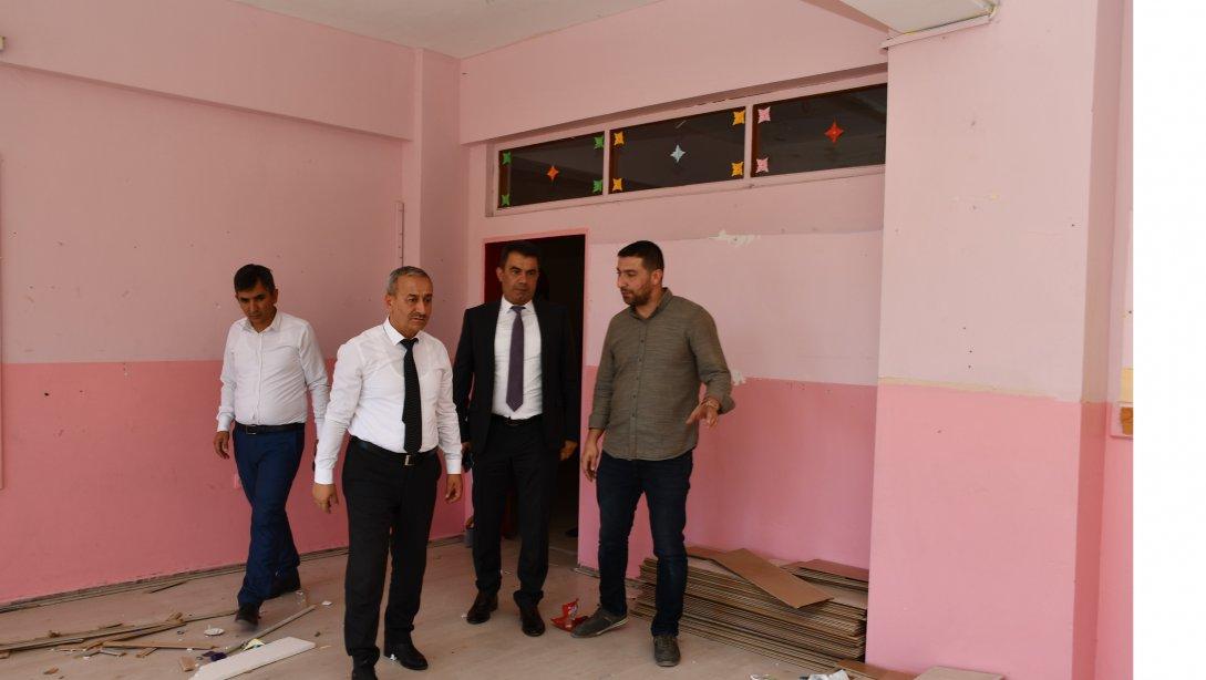 İl Millî Eğitim Müdürümüz Nevzat AKBAŞ Safranbolu'da İnşaatı Devam Eden Okullarda İncelemelerde Bulundu