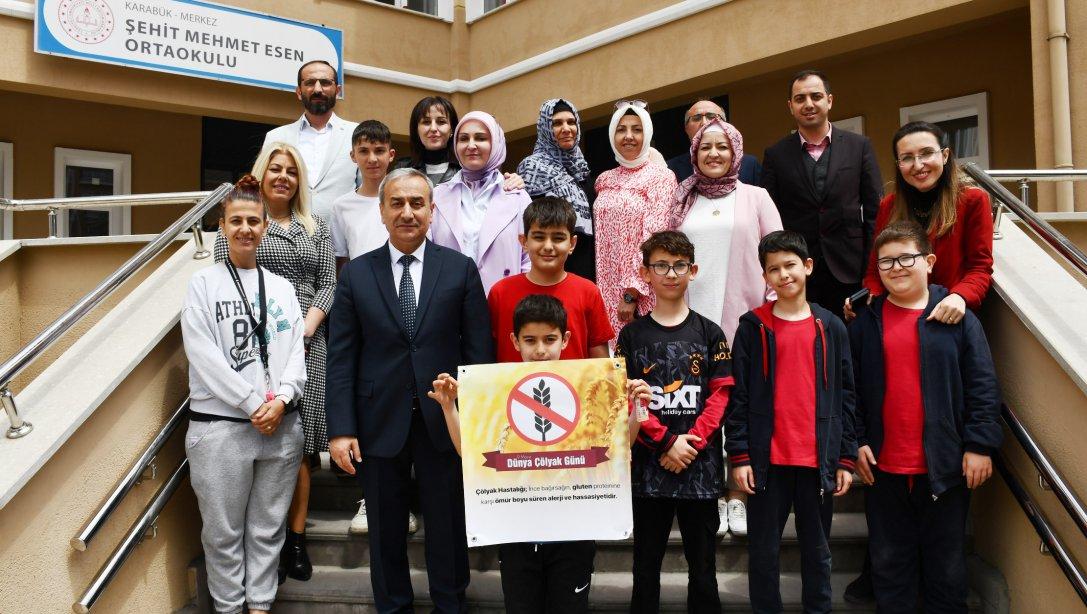 Şehit Mehmet Esen Ortaokulunda 9 Mayıs Dünya Çölyak Günü Düzenlendi