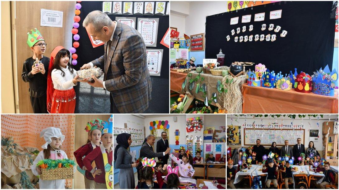 İl Millî Eğitim Müdürümüz Nevzat AKBAŞ Bahçelievler İlkokulunda Düzenlenen Yerli Malı Haftasına Katıldı