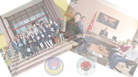 TED Karabük Koleji ve Merkez Anadolu İmam-Hatip Öğrencilerinden Müdürümüze Ziyaret