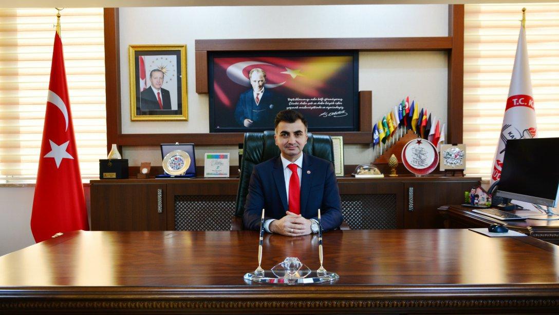 İl Millî Eğitim Müdürümüz Mehmet Fatih VARGELOĞLU'nun 18 Mart Çanakkale Zaferi Mesajı