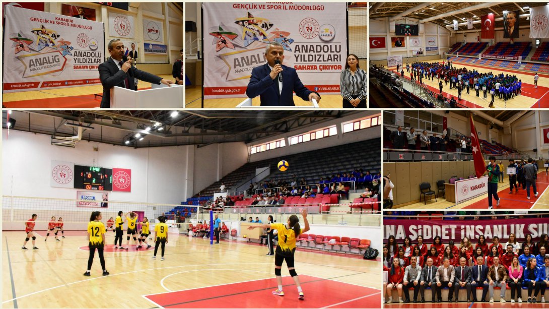 Anadolu Yıldızlar Ligi(ANALİG) Voleybol Erkek-Kız Yarı Finalleri Karşılaşmaları Başladı