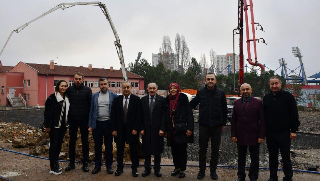 Demir Çelik Anadolu Lisesi İnşaatının Temeli Atıldı