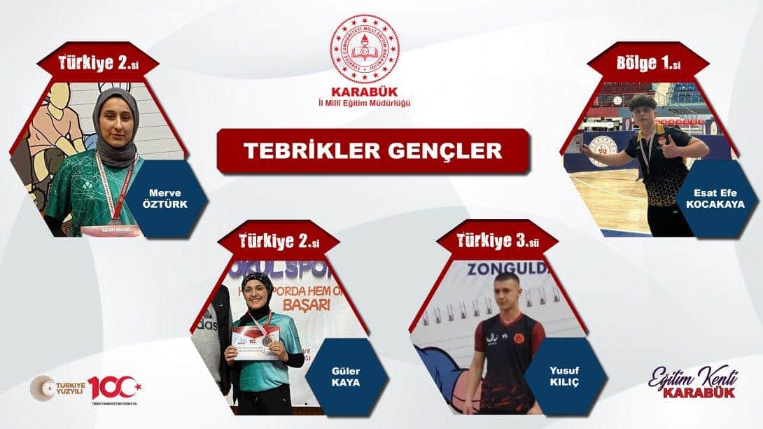 Türkiye Bilek Güreşi Şampiyonasında Karabük Rüzgarı Esti