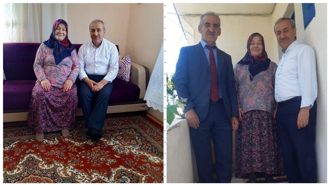 İl Millî Eğitim Müdürümüz Nevzat Akbaş Kurban Bayramı Dolayısıyla Şehit Ailelerini Ziyaret Etti