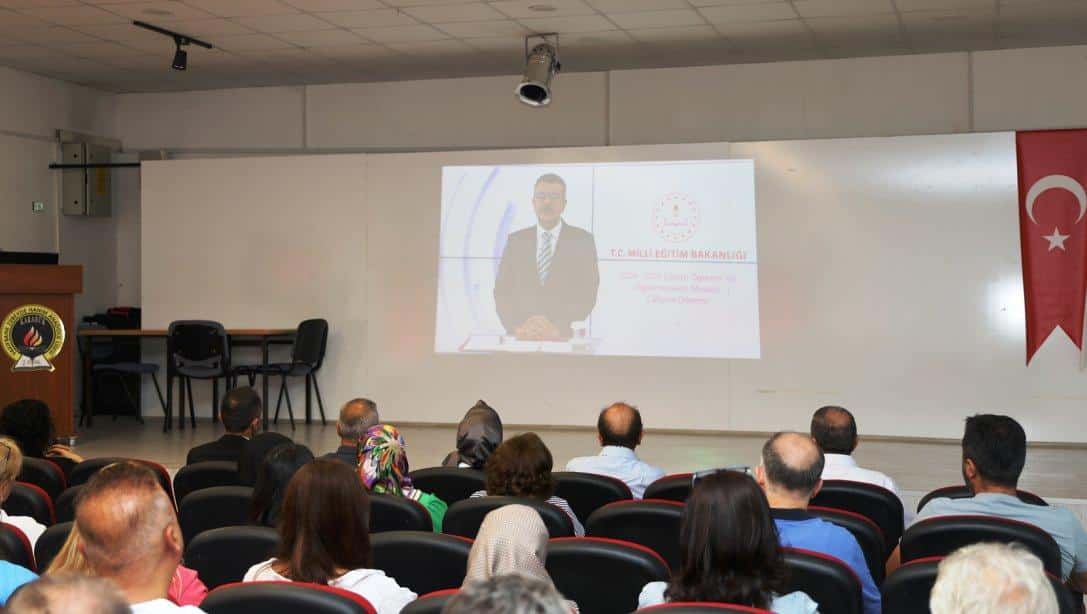 Millî Eğitim Bakanımız Prof. Dr. Sayın Yusuf Tekin Öğretmenlerimize Hitap Etti